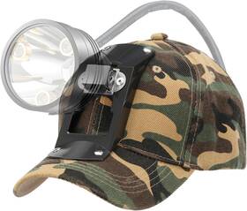 Gearoz 612590295331 Hunting Hat With Bracket Hunter Cap For Headlamp One Size Camo