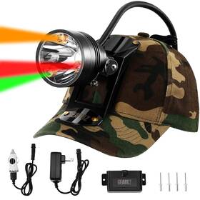 Ic0001gac Gearoz Coon Hunting Lights Headlamp For Coyotes Hog Predators 10w Rechargeable And Ip