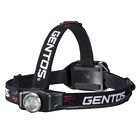Gh-001rg Gentos Rechargeable Head Lamp Usb Lumens By Built 190658037647
