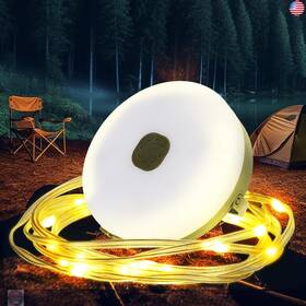 Kxk-500 Ghora Camping String Light 32.8ft Rechargeable Led Lights With 8 Modes