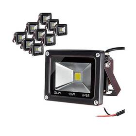 6085 Glw 10w Led Flood Light 12v Ac Or Dc Warm White Waterproof Outdoor Ligh... Fast Ship