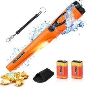 Goktro 791352445754 Fysmy Fully Waterproof Pinpoint Metal Detector Pinpointer With 2-pack 9v Bat