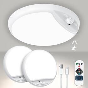 D003 Gondsily Rechargeable Motion Sensor Light With Remote 7.5inch 600lm 10000mah Battery P
