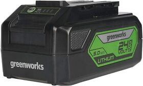 2949602az Greenworks 24-volt 5.0ah Battery With Built In Usb Charing Po