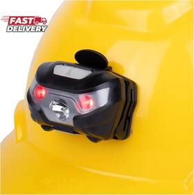 Greerride 744110436693 Rechargeable Hard Hat Light - Headlamp For Keeping Hands Free Headlights He