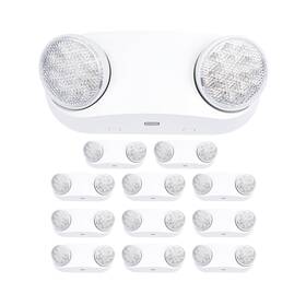 Gruenlich 792105236384 Led Emergency Light With Battery Backup 2 Adjustable Bug Eye Heads