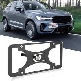 Z6435 Gruoiz A/z6435 No Drill Front Bumper License Plate Mount Compatible With Volvo Xc60 2018-202