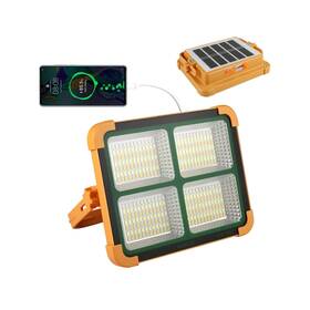 Gzg-d18 Gzgluz Solar Portable Rechargeable Work Light 16500mah 120w Magnetic Flood... Fast Ship