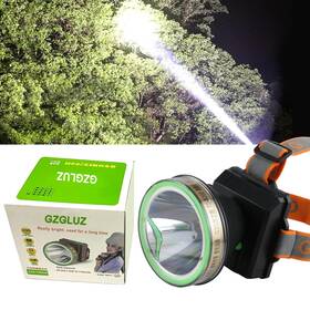 Gzg-td8200 Gzgluz High Power 10w Led Headlamp Rechargeable 4 Modes Waterproof Outdoor Hunting 1