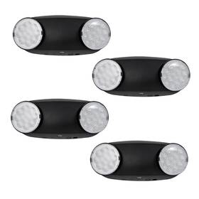 Gzruiyang Ry-em02-bk-4 Emergency Lights With Battery Backup 4 Pack Light Led C