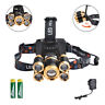 Har85726 Catinbow Zoom Led Rechargeable Head Light Headlamp Torch 711137285726