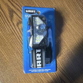 60-846 Hart Led Headlamp Spot And Flood Beam 500 Lumens Usb Rechargeable Fsi