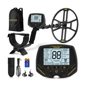 Dd90 Hazlewolke 14 Inch Metal Detector For Adults Double-d Detectors With Higher Sensitivi