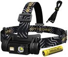 Hc65 Nitecore Hc Series Lumens Led Rechargeable Headlamp With Red Light