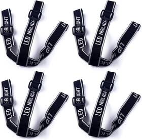 Head 445048653642 4 Pack Headlamp Strap Replacement Headband Lamp Elastic Band Belt For