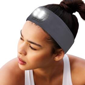Head Lightz 850035046234 Headlightz By Roq Innovation - Flashlight Adjustable Padded Headband With Lig