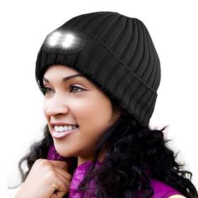Head Lightz 850035046357 Headlightz By Roq Innovation - Beanie With Light Unisex Led Hat