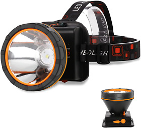 Headlamp Rechargeable 90000 Lumen Super Bright Flashlight Waterproof