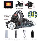 Headlampt6us Cosoos Best Bright Led Headlamp Flashlight Zoomable Helmet Bike Kit