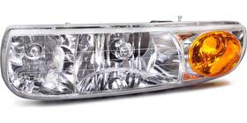 21112455 Headlightsdepot Headlight Compatible With Saturn S Series Sedan/wagon Sl Sl1 Sl2