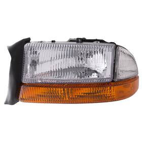 Cs056-b001l Headlightsdepot Headlight Compatible With 97-98 Dodge Driver Original Style