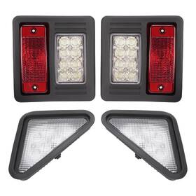 Mo-3571 Hecasa Led Light Kit Headlight And Tail Compatible With Bobcat Skid Steer