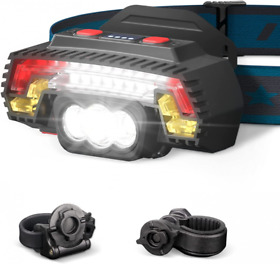 Hm-01 Henmi Rechargeable Led Headlamp 1100 Lumens Multifunctional 10 Models