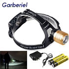 Hg8131 Garberiel Zoomable Rechargeable Tactical Led Headlamp Headlight Outdoor