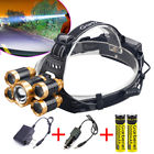 Hg8137 Garberiel Led Rechargeable Headlamp Zoom Focus Headlight Us 603981857122