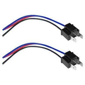 Hhzl-h4ddljx01 Hhzl H4 Headlight Wire Socket Connector 3 Way Male/female Power Pl