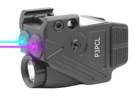 P3pcl Hilight Tactical Cyan Laser 700 Lumens Flashlight W Strobe And Dual
