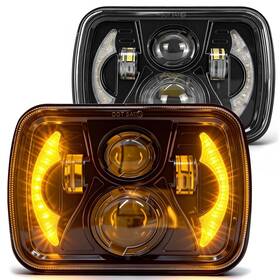Hg-tr7i02d Hillsking 5x7 Led Headlight And H6054 Headlights 7 Inch For
