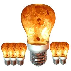 Himalayan Glow 810921030389 Salt Lamp Led Light Bulbs 60-watt Equivalent Warm Amber