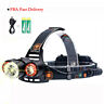 Hl054 Unbranded Usb Rechargeable Headlamp Brightest Zoomable Led Headlight Flashlight Work