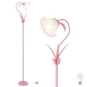 241201b1 Hmvpl Pink Flower Floor Lamp Girls Cute Floral With Led 5w Blub