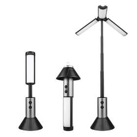 Cl001-fm Homlume Camping Light With Stand Rechargeable Led Lantern Telescopic