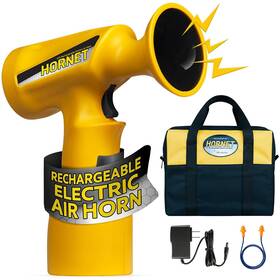 Hornet By Woodscan 628942168390 Sport Rechargeable Electric Air Horn 121db Ultra-loud &