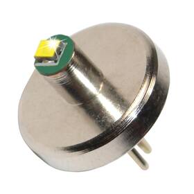 Hqrp 887774452262 Upgrade Led Bulb Bi-pin Module Compatible With Mini Mag-lite And Sol