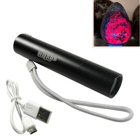 Hqrp-crystal 887774071721 Flashlight For Fluorescence/glowing Mineral Lightweight Powerful 3 Wa