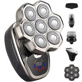 Yk-312 Hugdew Head Shavers For Bald Men 7d Led Display Rechargeable Grooming Kit With Type