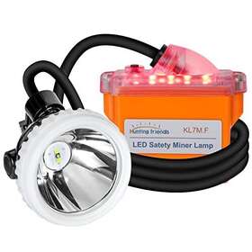 Hunting Friends 779683800916 Superbright Mining Headlight High Power Rechargeable Miner La