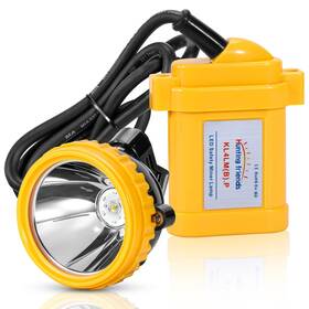 Hunting Friends Kl4lm B .p Super Bright Led Mining Headlamp Rechargeable Waterproof Hard Hat Cap Li