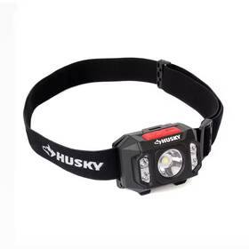 Husky 705353640919 550 Lumens Compact Multi-setting Dimmable Headlight