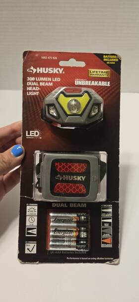 Husky 820909996378 300 Lumen Led Dual-beam Headlight Lamp - New