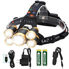 Hw-g01-us Gutsdoor Brightest Led Rechargeable Headlamp Waterproof Zoomable Headlight 716253820356