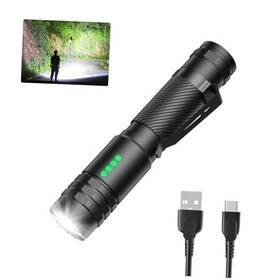 Xyl28 Ibfla Rechargeable Flashlight High Lumens Small Flashlights Powerful Pocket