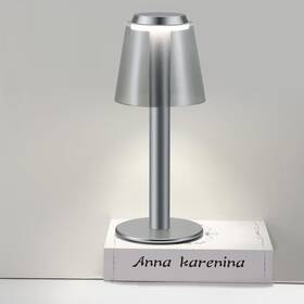 Stylish01 Idong Cordless Table Lamp Rechargeable - Portable Metal Battery Operated 3 Col