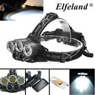 Ijx2669856 Elfeland Led Headlamp Rechargeable Head Light Flashlight Torch 6453563347749