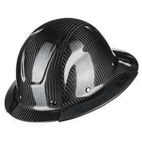 Ilus-fa-ilm-ms401-cb Ilm Carbon Fiber Full Brim Hard Hat For Men With 4-8 Point Suspension Osha An