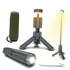 Vp-cl01-is Isunmea Camping Lantern Telescopic Portable Collapsible Magnetic Lamp
